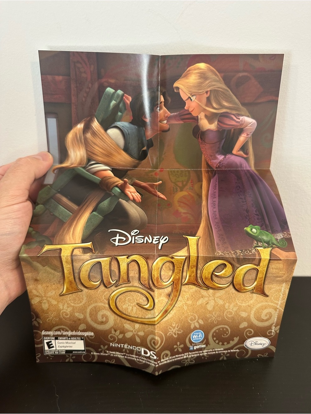 Nintendo DS Disney Tangled Complete CIB Poster Included Tested - Picture 4 of 6